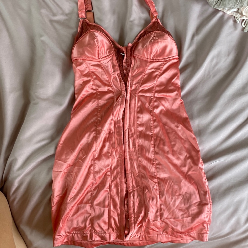 Urban outfitters fitted silk dress